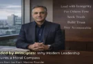 Why Modern Leadership Requires a Moral Compass shaped by lessons from Joe Kiani, Masimo founder