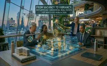 From Vacancy to Vibrancy: Repurposing Commercial Real Estate for Mixed-Use Urban Hubs in 2026